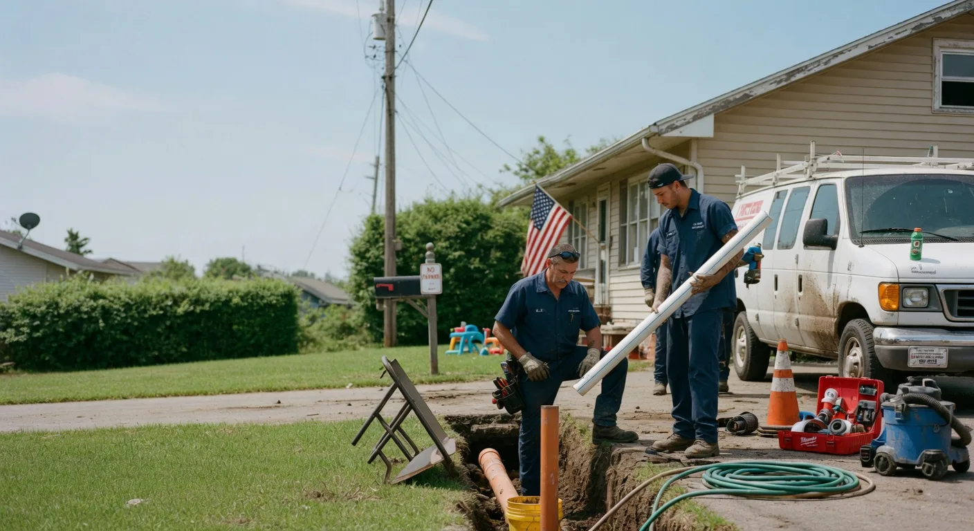Sewer Line Inspection in Burkeville, TX